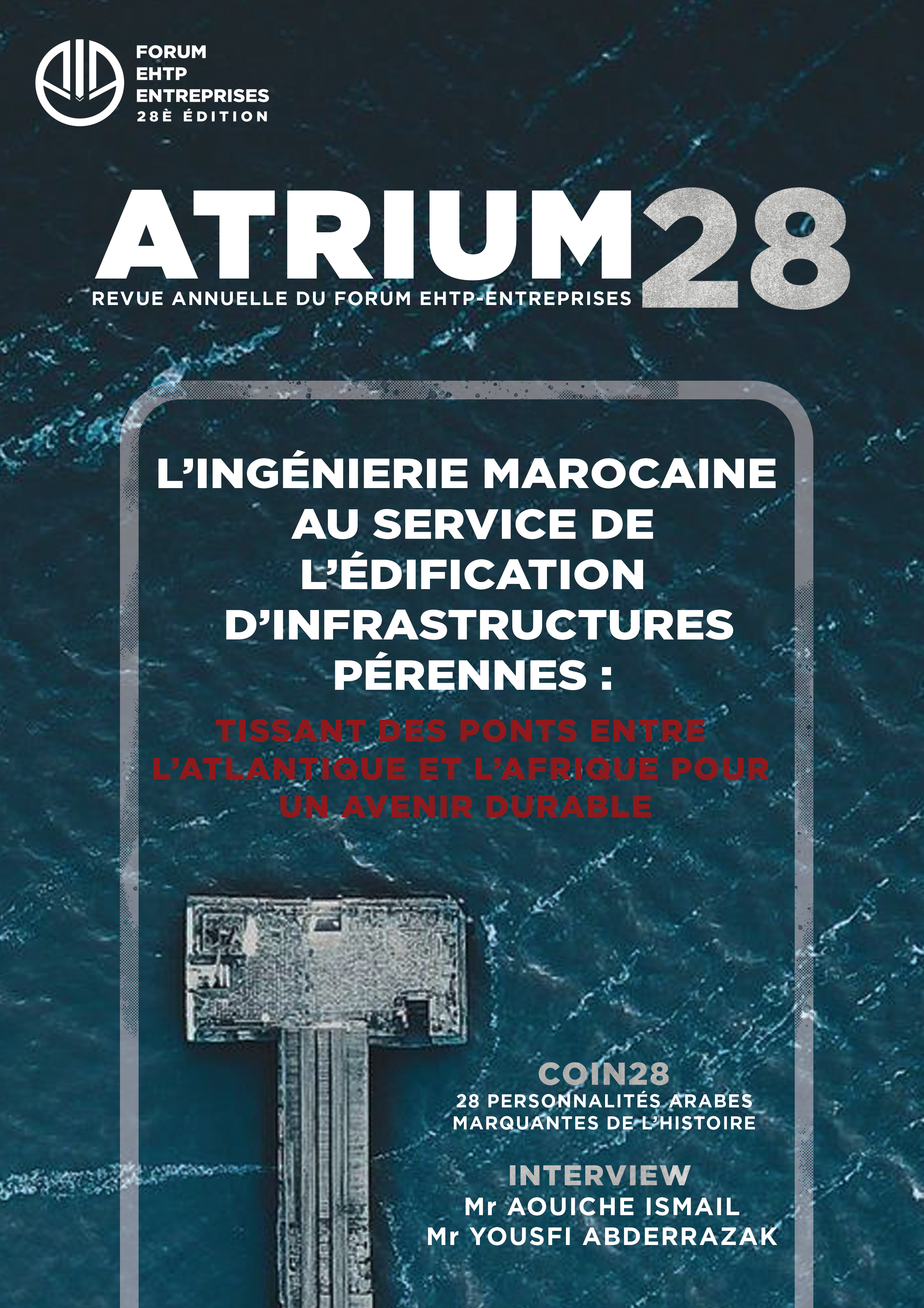 Couverture ATRIUM 2025 - L'Ingénierie Marocaine
